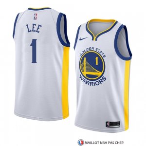 Maillot Golden State Warriors Damion Lee Association 2018 Blanc