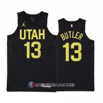 Maillot Utah Jazz Jared Butler NO 13 Statement 2022-23 Noir