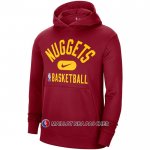 Veste a Capuche Denver Nuggets Performance Practice 2021-22 Rouge
