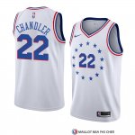 Maillot Philadelphia 76ers Wilson Chandler Earned 2018-19 Blanc