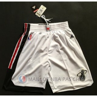 Short Heat Nueva Version Blanc NBA