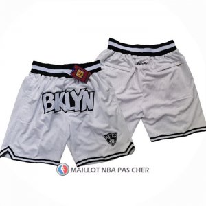 Short Brooklyn Nets Just Don Blanc