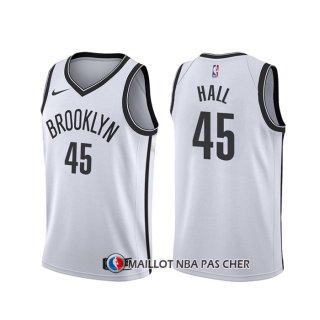 Maillot Brooklyn Nets Donta Hall Association 2020 Blanc