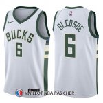 Maillot Milwaukee Bucks Eric Bledsoe Association 2017-18 6 Blanc