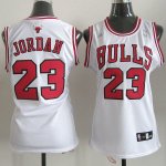 Maillot Femme de Jordan Chicago Bulls #23 Blanc