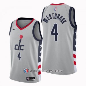 Maillot Washington Wizards Russell Westbrook Ville 2020-21 Gris