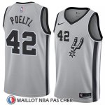 Maillot San Antonio Spurs Jakob Poeltl Statement 2018 Gris