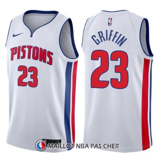 Maillot Detroit Pistons Blake Griffin Association 23 2017-18 Blanc