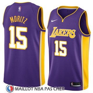 Maillot Los Angeles Lakers Wagner Moritz No 15 Statement 2018 Volet