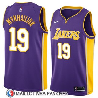 Maillot Los Angeles Lakers Sviatoslav Mykhailiuk Statement 2018 Volet