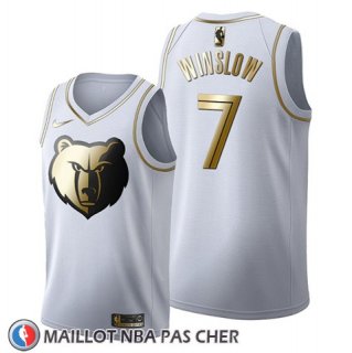Maillot Golden Edition Memphis Grizzlies Justise Winslow 2019-20 Blanc