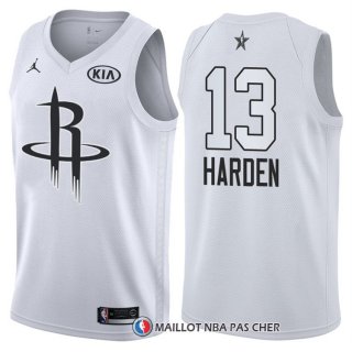 Maillot All Star 2018 Houston Rockets James Harden 13 Blanc
