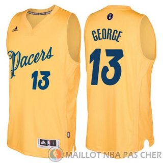 Maillot George Indiana Pacers Noel #13 Jaune