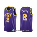 Maillot Utah Jazz Joe Ingles Hardwood Classics Volet