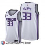 Maillot Sacramento Kings Corey Brewer Association Blanc
