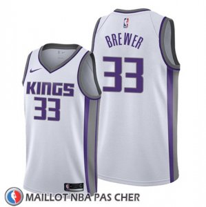 Maillot Sacramento Kings Corey Brewer Association Blanc