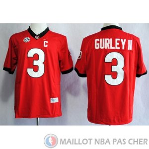 Maillot NCAA Todd Gurley II Rouge Edicion Limitada