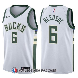 Maillot Milwaukee Bucks Eric Bledsoe Association 2017-18 6 Blanc