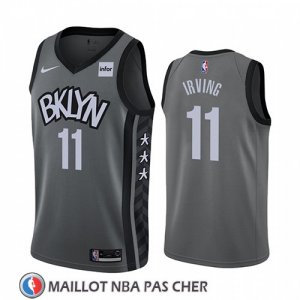 Maillot Brooklyn Nets Kyrie Irving Statement 2019-20 Gris