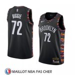 Maillot Brooklyn Nets Biggie Ciudad 2018-19 Noir