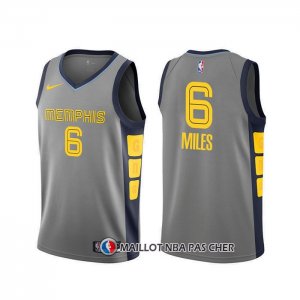 Maillot Memphis Grizzlies C.j. Miles Ville Gris