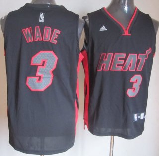 Maillot Wade Miami Heat #3 Noir