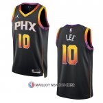 Maillot Phoenix Suns Damion Lee NO 10 Statement 2022-23 Noir
