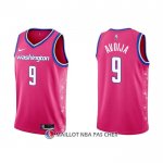 Maillot Washington Wizards Deni Avdija NO 9 Ville 2022-23 Rosa