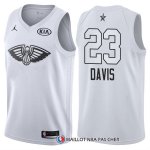 Maillot All Star 2018 New Orleans Pelicans Anthony Davis 23 Blanc