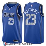 Maillot Dallas Mavericks Wesley Matthews Icon 2018 Bleu