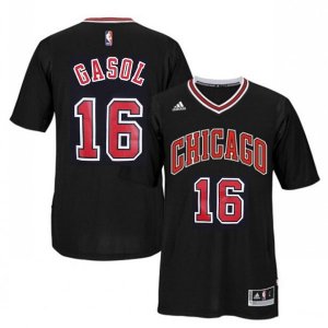 Maillot Manche Courte Bulls Gasol 16 Noir