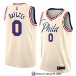 Maillot Philadelphia 76ers Jerryd Bayless Ville 2018 Crema