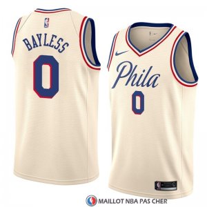 Maillot Philadelphia 76ers Jerryd Bayless Ville 2018 Crema