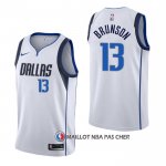 Maillot Dallas Mavericks Jalen Brunson Association Blanc
