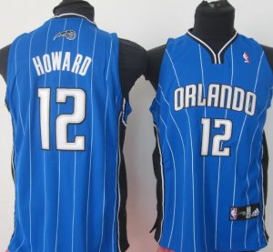 Maillot Enfant de Dwight Howard Orlando Magic #12 Bleu