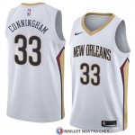 Maillot New Orleans Pelicans Dante Cunningham Association 2018 Blanc