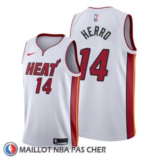 Maillot Miami Heat Tyler Herro Association 2019-20 Blanc