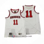 Maillot Shohoku Rukawa NO 11 Blanc