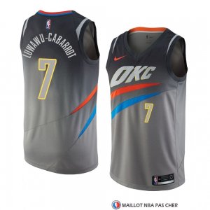 Maillot Oklahoma City Thunder Timothe Luwawu-cabarrot Ville 2018 Gris