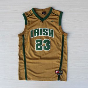 Maillot James St.Mary Ecole Secondaire Irish #23 Or