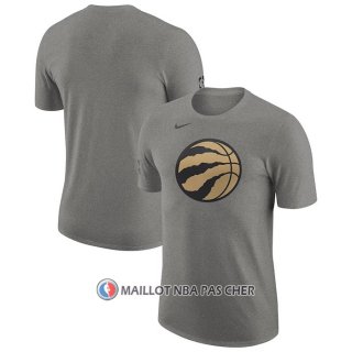 Maillot Manche Courte Toronto Raptors Ville 2023-24 Gris
