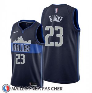 Maillot Dallas Mavericks Trey Burke Statement Bleu