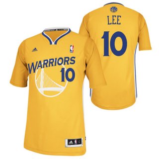 Maillot Manche Courte Warriors Lee 10 Jaune