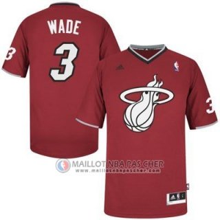 Maillot Wade Miami Heat #3 Rouge