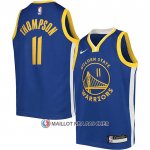 Maillot Enfant Golden State Warriors Klay Thompson NO 11 Icon Bleu