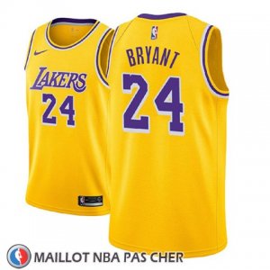 Maillot Enfant Los Angeles Lakers Kobe Bryant No 24 Icon 2018-19 Jaune