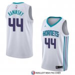 Maillot Charlotte Hornets Frank Kaminsky Association 2018 Blanc
