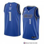 Maillot Dallas Mavericks Courtney Lee Icon 2018 Bleu