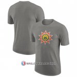 Maillot Manche Courte San Antonio Spurs Ville 2023-24 Gris