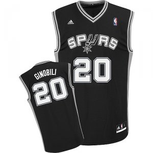 Maillot Noir Ginobili San Antonio Spurs Revolution 30